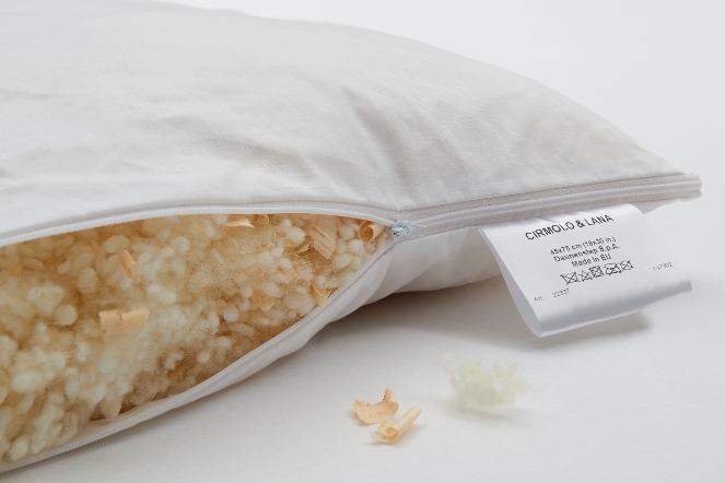 Polštář Cirmolo DaunenStep – detail