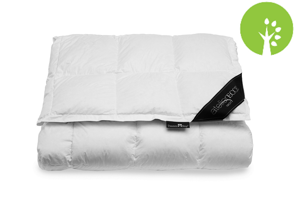 Luxusný páperový paplón Daunen Step Atelier ECCEL La Batista - 1. teplotný stupeň Mid Season (letný) - 140x200cm - Vyberte rozmer lôžkoviny v cm: 140 x 200 cm v cm